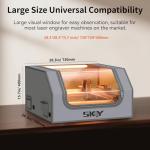 2025 Laser Engraver with Protective Enclosure and LED