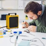 Soldering Smoke Extractor for Clean Workspace