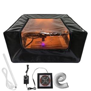 Ventilated Laser Engraver Enclosure with LED Light