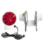 3-Inch Inline Vent Fan with Pipe for Laser Gear