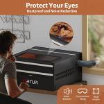 ORTUR Laser Engraver Protective Enclosure with Fan