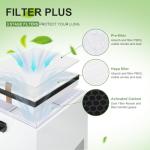 LVCHEN 120W Laser Smoke Absorber with Filter