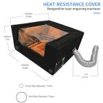 Ventilated Laser Engraver Enclosure with LED Light