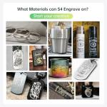 Mr.Carve S4-20W Fiber Laser Engraver for Metals & Plastics