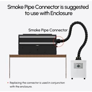 Monport 150W Laser Fume Extractor with 3-Layer Filter