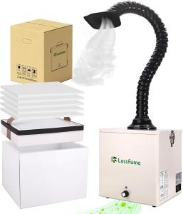 105W Laser Fume Extractor with 3-Stage Filters