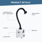 Monport 150W Laser Fume Extractor with 3-Layer Filter