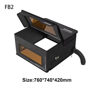Fireproof Dustproof Engraver Enclosure with Exhaust Fan