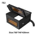 Fireproof Dustproof Engraver Enclosure with Exhaust Fan