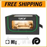 Fireproof Dustproof Laser Engraving Enclosure w/ LED Light