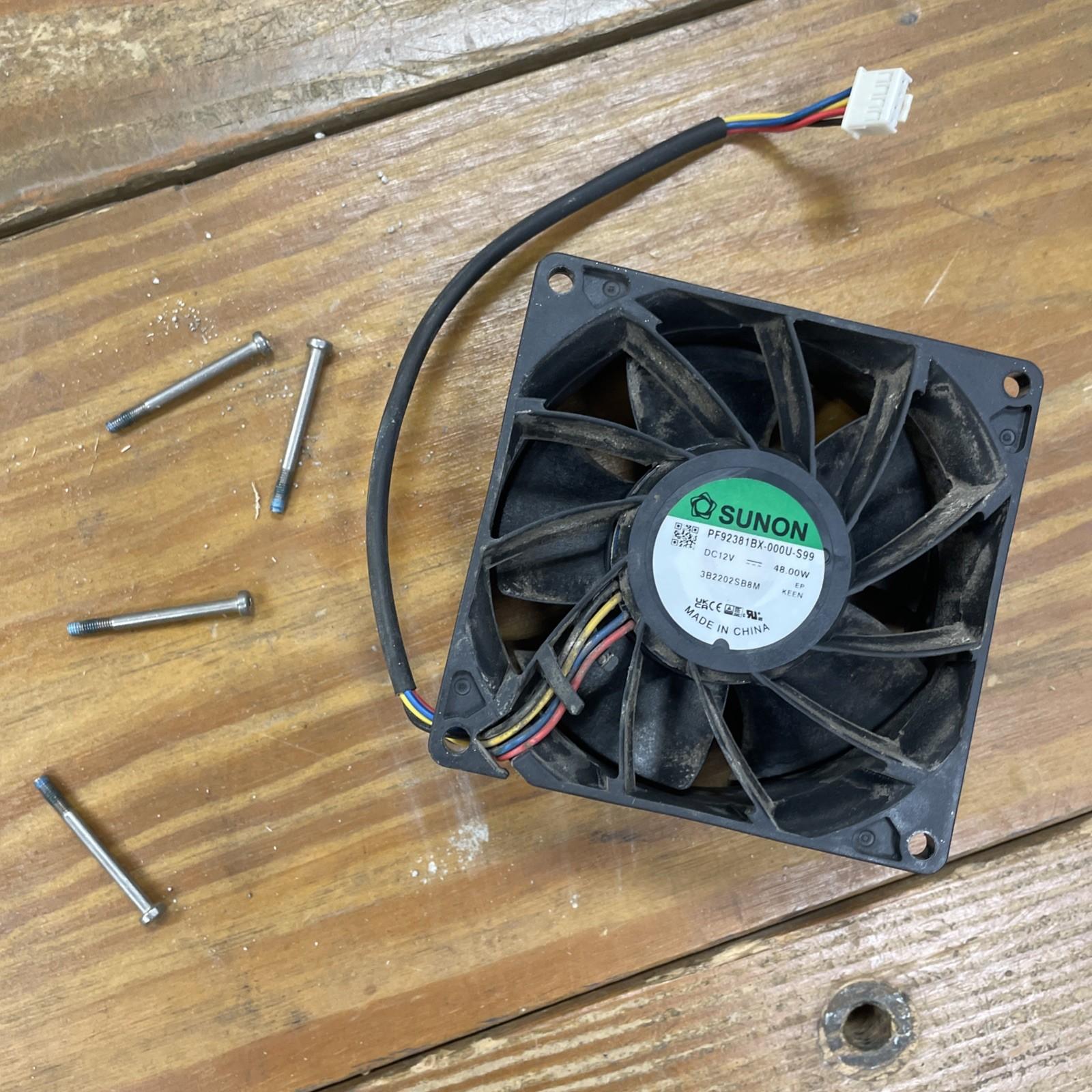 Glowforge Laser Printer 12V Exhaust Fan