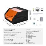 800x800 Mm Fireproof Laser Engraver Enclosure