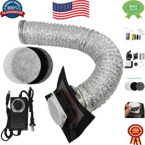 3-Stage Smoke Exhaust Kit with Adjustable Fan