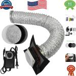 3-Stage Smoke Exhaust Kit with Adjustable Fan