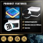 105W Laser Fume Extractor with 3-Stage Filters