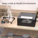 Laser Engraver Enclosure with Exhaust Fan Box