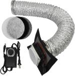 3-Stage Smoke Exhaust Kit with Adjustable Fan