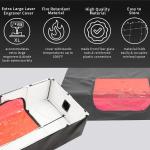 Extra Large Laser Engraver Enclosure with Exhaust