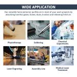 OMTech 150W XF-250 Laser Fume Extractor