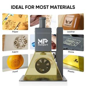Monport 6W Portable Laser Engraver with App