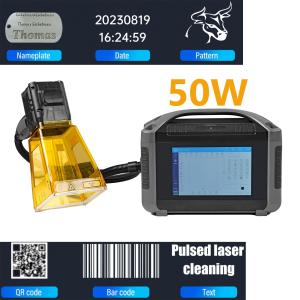 50W Handheld Laser Engraver for Bar Codes
