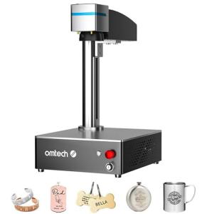 OMTech 30W Fiber Laser Engraver for Metal