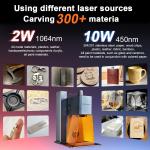 2-in-1 Handheld Dual-Light Laser Engraver