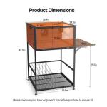 Laser Engraver Enclosure Table with Vent Fan