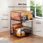 Laser Engraver Enclosure Table with Vent Fan