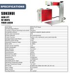 Autofocus 12x12in 60W Fiber Laser Engraver