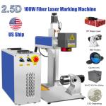100W Fiber Laser Marking Machine for Metal Engraving