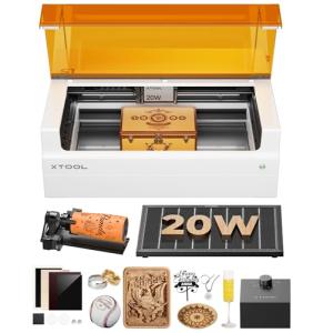 xTool S1 20W Laser Cutter and Engraver Bundle