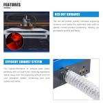 Preenex 40W CO2 Laser Cutter and Engraver