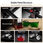 LE400PRO 50W Laser Engraver for Beginners