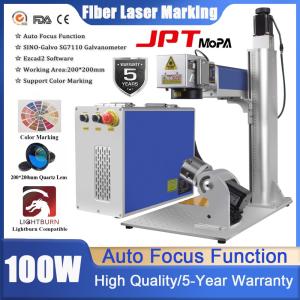 100W JPT Auto Focus Fiber Laser Engraving Machine