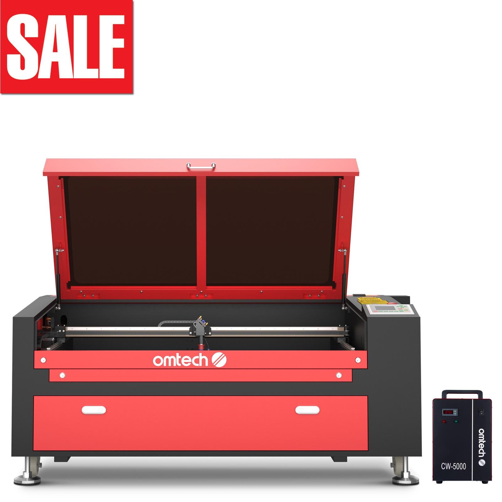 OMTech 100W CO2 Laser Engraver Cutter 24x40