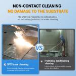 300W Pulse Laser Cleaning Machine for Rust Removal