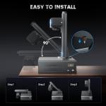 Monport 100W MOPA Fiber Laser Engraver Machine