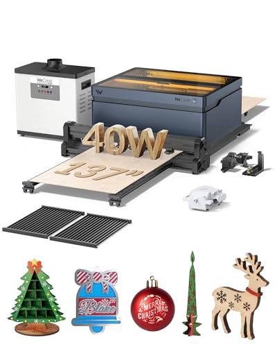 WECREAT 40W Laser Engraver and Cutter Machine