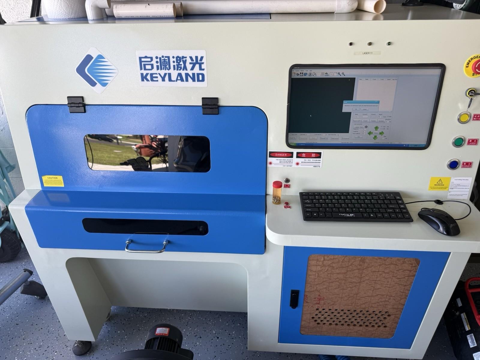 Keyland GSC-20F Fiber Laser Scriber - 20W