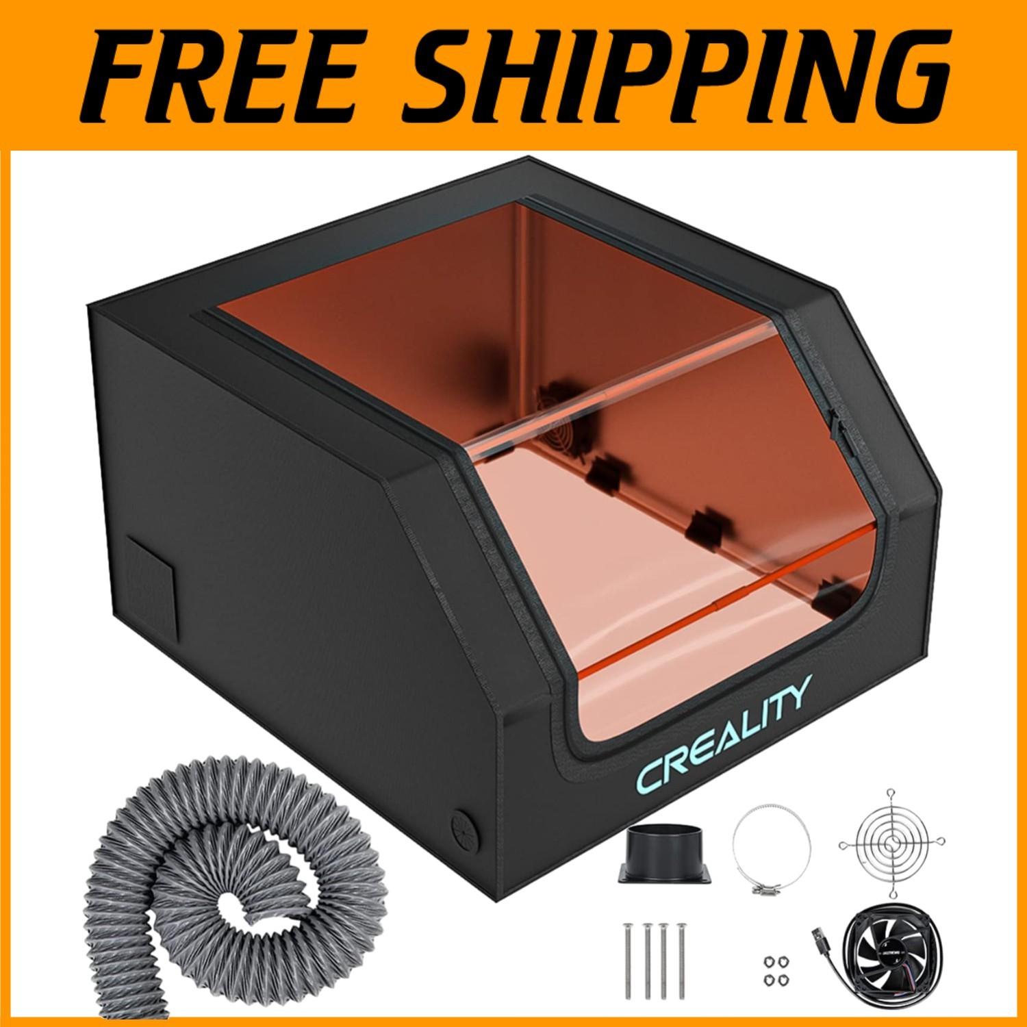 Laser Engraver Enclosure with Exhaust and Protection