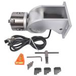 D80 3 Jaw Rotary Axis Tool for Fiber Laser
