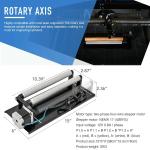 Rotary Axis Attachment for CO2 Laser Engraver
