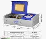 Monport 40W CO2 Laser Engraver and Cutter