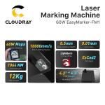 Cloudray 60W JPT MOPA Fiber Laser Engraver