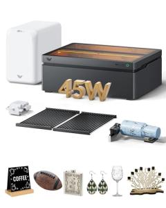 WECREAT Vision Pro 45W Laser Cutter and Engraver