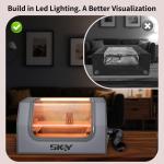 2025 Upgrade Laser Engraver with LED Enclosure