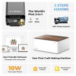 xTool M1 10W 3-in-1 Laser Engraver