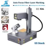 100W M7 Mopa Fiber Laser Engraver with Rotary