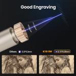 WAINLUXPRO K10 Portable Laser Engraver and Cutter